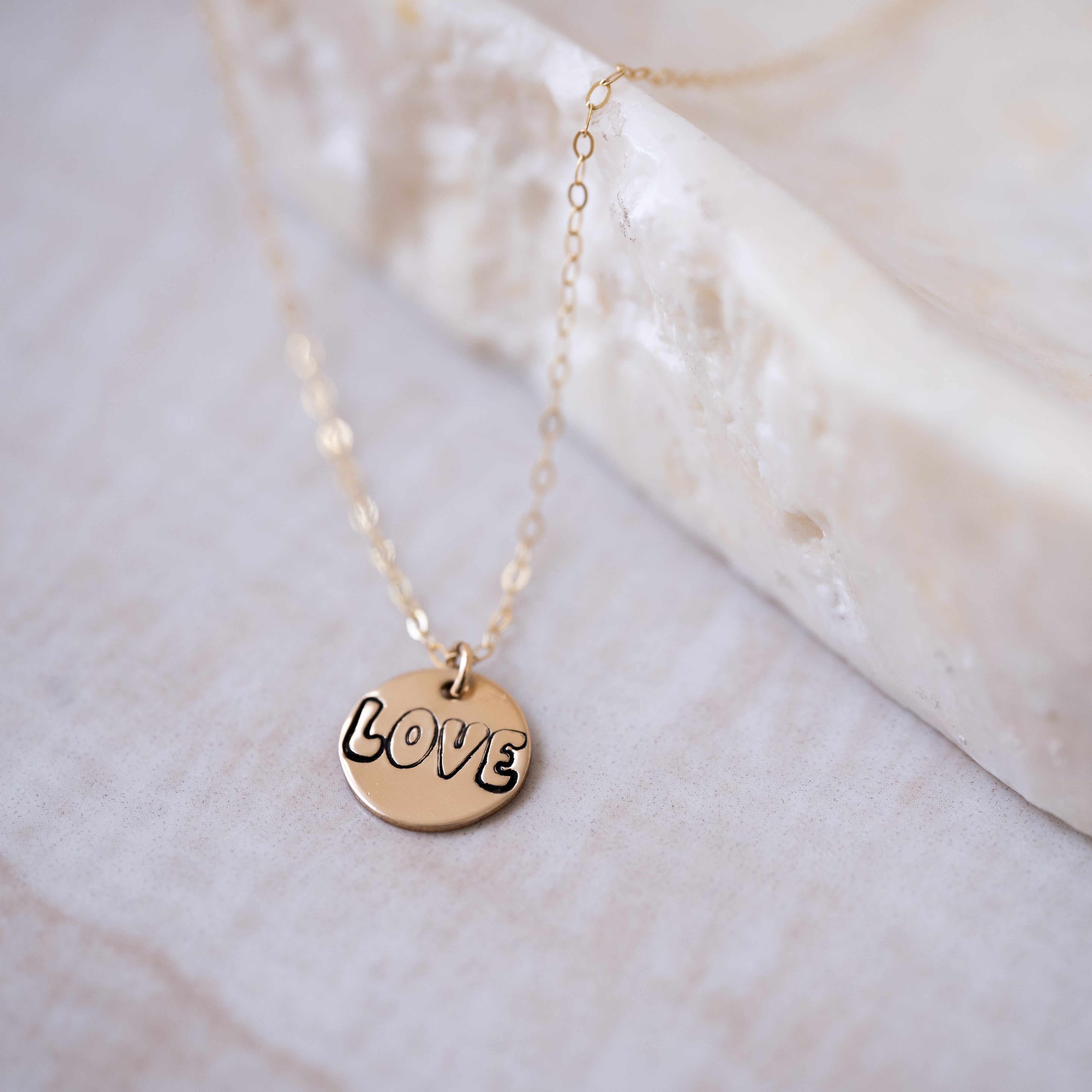 Love hot sale symbol chains